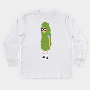 Pickle Tina Kids Long Sleeve T-Shirt